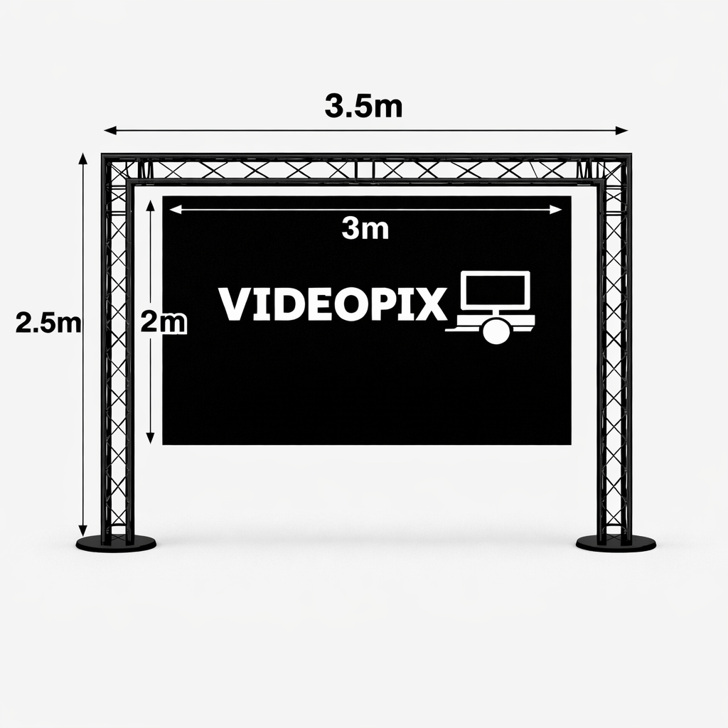 Location Écran géant 6m² sur Arche