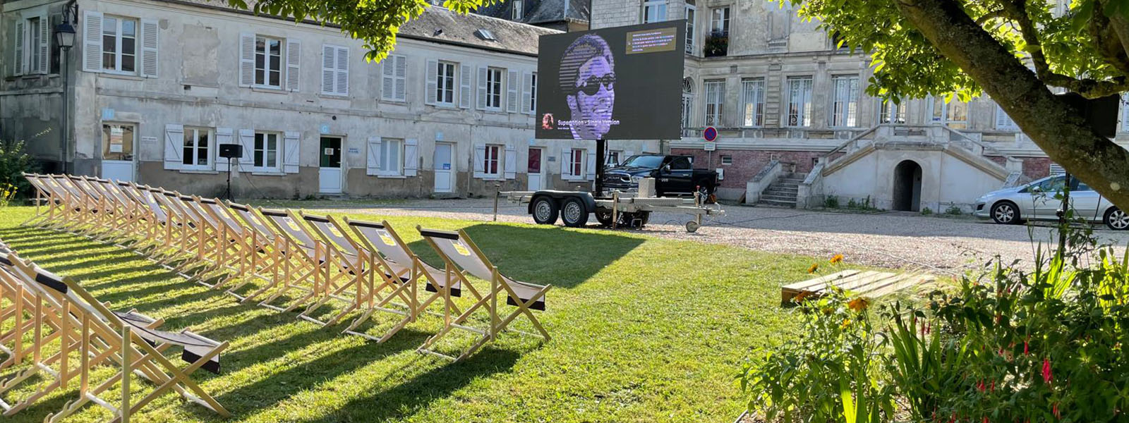 Slide Location Ecran Videopix